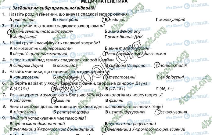 ГДЗ Биология 9 класс страница Стр.63 (1)